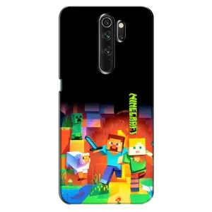 Чехлы для Oppo A5 (2020) (Персонажи Майн Крафт) (Герой Майнкрафт)