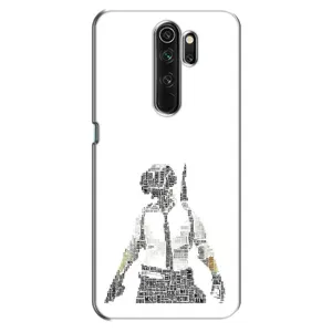 Силиконовый чехол с картинкой "Герой Pubg" на Oppo A5 (2020) (Из букв)