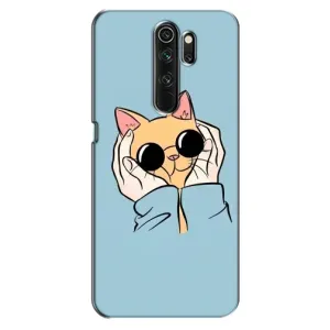 Бампер з зображенням Котиків для Оппо а5 2020 (КОТИК в окулярах)