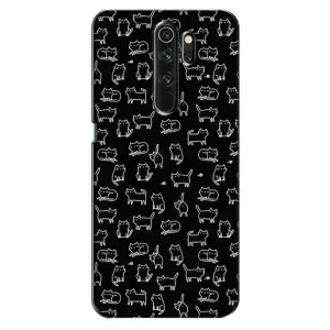 Чохол на тематику: Коти для OPPO A5 (2020) (Котики на чорному)