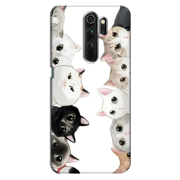 Чехол с рисунком «Коты» для OPPO A5 (2020)