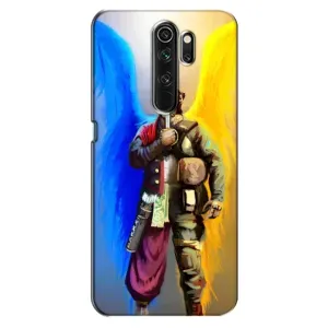 Чехол с картинкой (Патриотический КОЗАК) на Oppo A5 (2020) (Козак с крыльями)