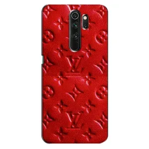 Текстурный Чехол Louis Vuitton для Оппо а5 2020 (Красный ЛВ)