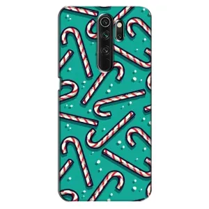 Силиконовый бампер на рождество для Oppo A5 (2020) (Леденцы)