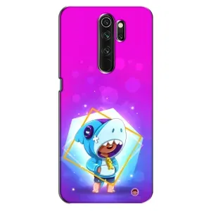 Чехол Бравл Старс для Oppo A5 (2020) (Леон в костюме Акулы)