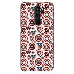 Чехол с Щитом Капитана Америки на Oppo A5 (2020) (Марвел щиты)