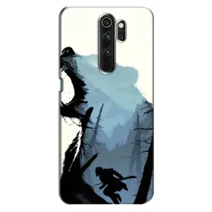 Силіконовий бампер з картинкою звірів для Oppo A5 (2020) (Ведмідь та ліс)