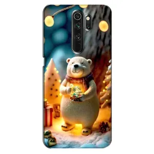 Чехлы на Новый Год Oppo A5 (2020) (Новогодний ведмеженок)