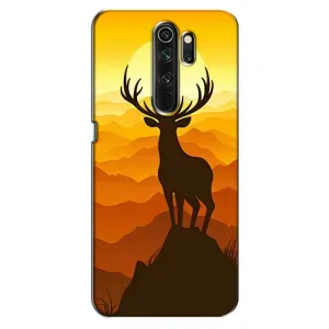 Чохли з зображенням різних тварин на Oppo A5 (2020) (Силует Оленя)