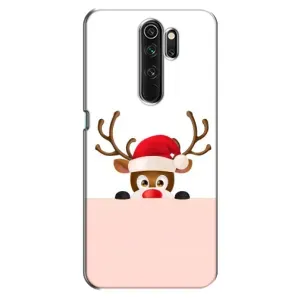 Чехол Санта Клаус для Oppo A5 (2020) (Олененок)