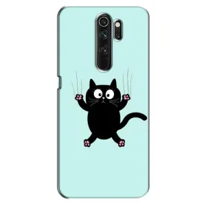 Силіконовий чохол з котиком для Oppo A5 (2020) (Падаючий кіт)