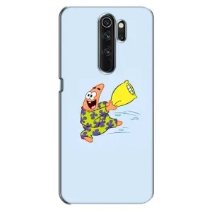 Чехлы с Патриком на Oppo A5 (2020) (Патрик с подушкой)