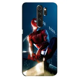 Чехол Супергерой Человека Паука на Oppo A5 (2020) (Паук на доме)