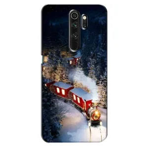 Силиконовый бампер на рождество для Oppo A5 (2020) (Поезд)