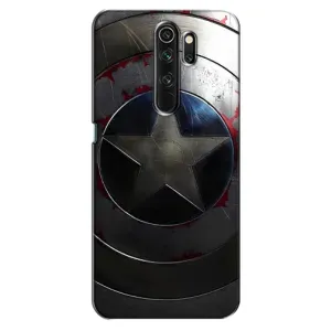 Чехол с Щитом Капитана Америки на Oppo A5 (2020) (Ретро Щит Капитана)