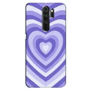 Чехлы с тематикой "Маленькие Сердечки" на Oppo A5 (2020) (Сердце фиолет)