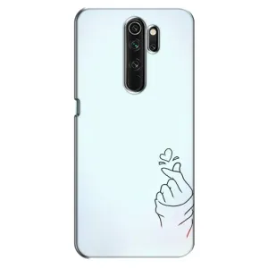 Чехлы (Знак сердечка) на Oppo A5 (2020) (Сердце на голубом)