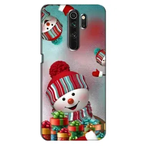 Чехлы на Новый Год Oppo A5 (2020) (Снеговик в шапке)