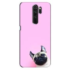 Бампер для Oppo A5 (2020) з картинкою "Песики" (Собака на рожевому)