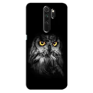 Чохли з принтом СОВИ для Oppo A5 (2020) (Сова на чорному)