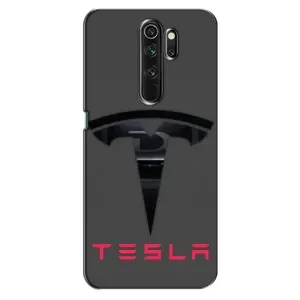 Силіконовий бампер з картинкою машини на Oppo A5 (2020) (Logo TESLA)