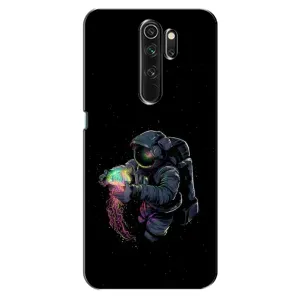 Силиконовый Чехол с принтом "Космонавты" на Oppo A5 (2020) (В руках земля)