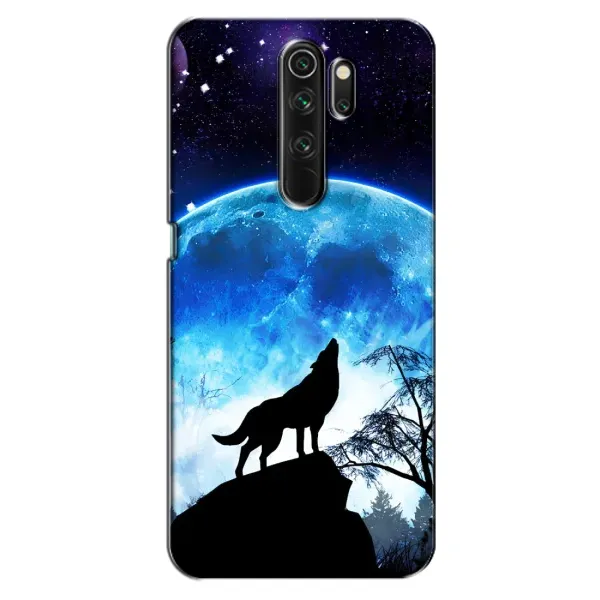 Чехол с рисунком «Воет на луну» для OPPO A5 (2020) Чехол с рисунком «Воет на луну» для OPPO A5 (2020)