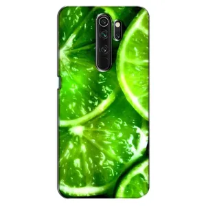 Чехол с изображением вкусной еды для Oppo A5 (2020) (Яркий ЛАЙМ)