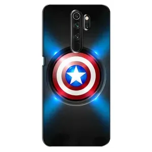 Чехол с Щитом Капитана Америки на Oppo A5 (2020) (Яркий Щит Капитана)