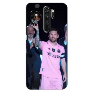 Чехлы Лео Месси в Майами на Oppo A5 (2020) (Золотой мяч Месси)