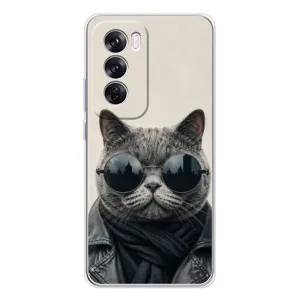 Чехол на тематику: Коты для OPPO A5 5G (Модный кот)