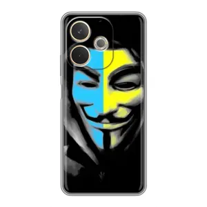 Чехол с Украинской символикой на А5 Про (Анонимус патриот)