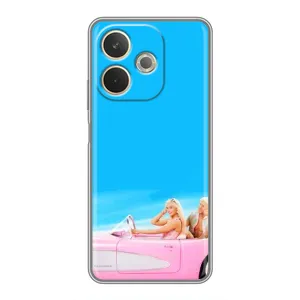 Силиконовый Чехол Барби Фильм на OPPO A5 Pro (Барби и Кен)