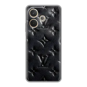 Текстурный Чехол Louis Vuitton для А5 Про (Черный ЛВ)