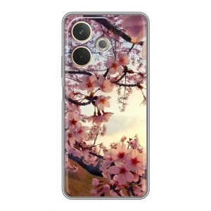 Чохол з картинкою Сакури на OPPO A5 Pro (Квітуча сакура)