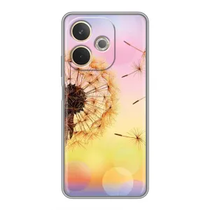 Силіконовий Чохол з кульбабками на OPPO A5 Pro (Квітка-кульбаба)