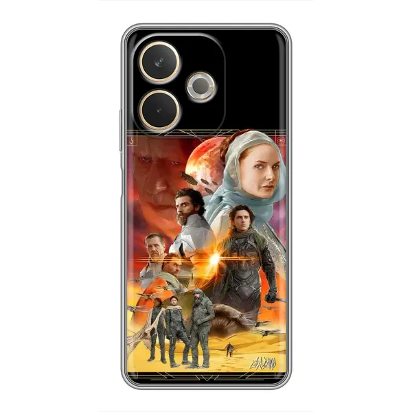 Чехол с рисунком «Д Ю Н А» для OPPO A5 Pro