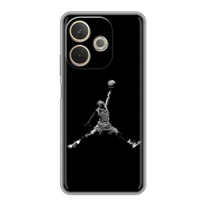Силиконовый Чехол Nike Air Jordan на А5 Про (Джордан)