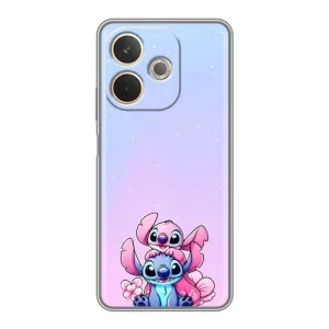 Чехол с рисунком Стич для OPPO A5 Pro (Энджл и Стич)
