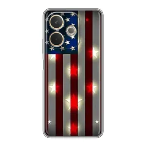 Чехол Флаг USA для OPPO A5 Pro (Флаг США 2)