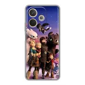 Чехол дракон Беззубик для OPPO A5 Pro (Герои дракона)