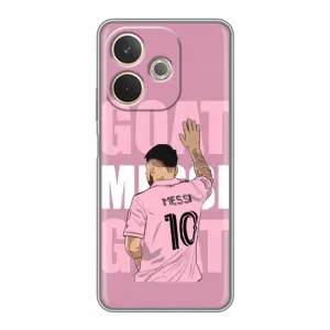 Чехлы Лео Месси в Майами на OPPO A5 Pro (GOAT MESSI)