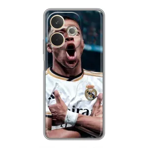 Чехол (TPU) с Футболистом на OPPO A5 Pro (Гол Мбаппе)