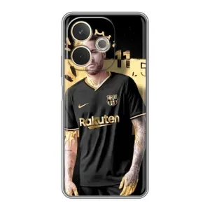 Силиконовый Чехол OPPO A5 Pro (Gold Neymar)