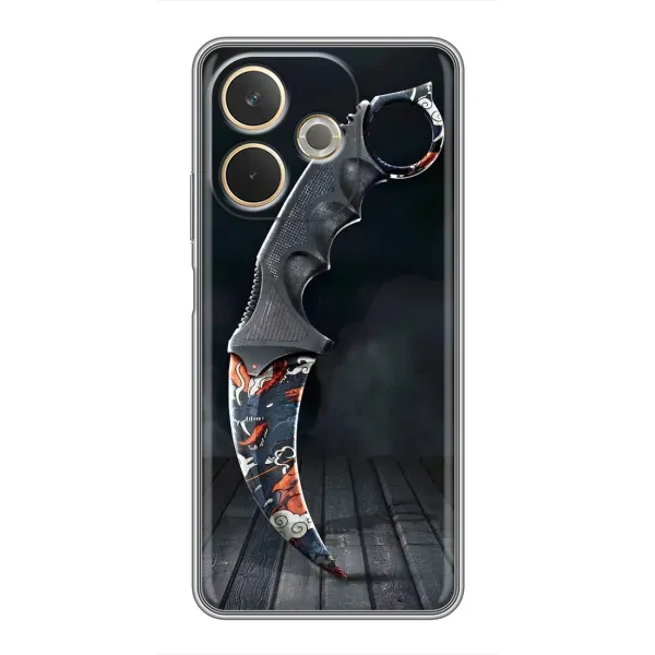 Чохол з малюнком «Кинжал КС ГО» для OPPO A5 Pro Чохол з малюнком «Кинжал КС ГО» для OPPO A5 Pro