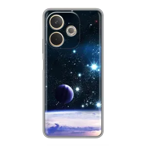 Чохол (ТПУ) з планетами на OPPO A5 Pro (Космічний вид)