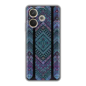 Силиконовый Чехол на OPPO A5 Pro (Крутой орнамент)