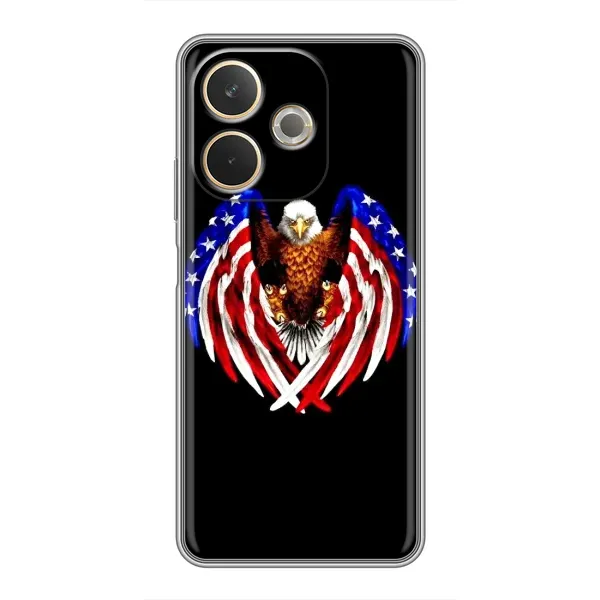 Чехол с рисунком «Крылья США» для OPPO A5 Pro Чехол с рисунком «Крылья США» для OPPO A5 Pro