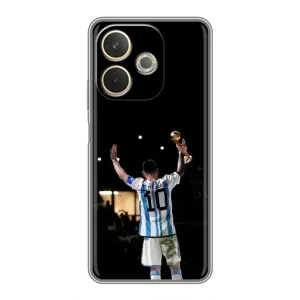 Чехлы Лео Месси Аргентина для OPPO A5 Pro (Лео Чемпион)