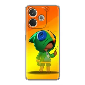 Чохол Бравл Старс для OPPO A5 Pro (LEON в кофті)